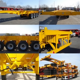 4 Axles Skeleton Semi-trailer  